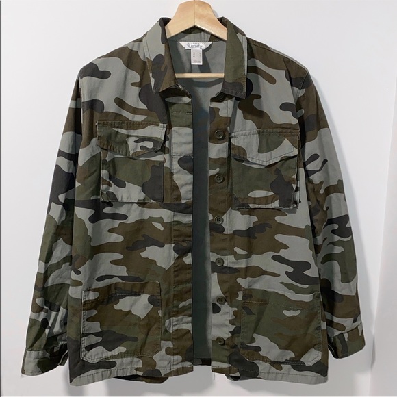 Camo Print Jacket - Picture 1 of 2